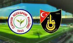 Çaykur Rizespor- İstanbulspor maçı ilk 11’leri Açıklandı