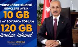  Üniversite Öğrencilerine Aylık 10 GB İnternet İmkanı