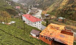 Rize'de Şiddetli Fırtına: 16 İhbar, Can Kaybı Yok