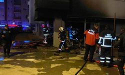 Rize'de Oto Aksesuar Deposunda Çıkan Yangın Söndürüldü