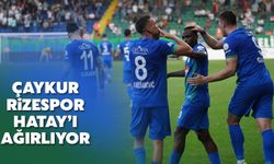 Çaykur Rizespor'un Konuğu Atakaş Hatayspor