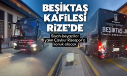 Beşiktaş, Çaykur Rizespor Maçı İçin Rize'ye Geldi