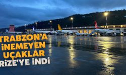 Trabzon'a İniş Yapamayan Uçaklar, Rize'ye Yönlendirildi