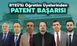 RTEÜ'lü Öğretim Üyelerinden Patent Başarısı