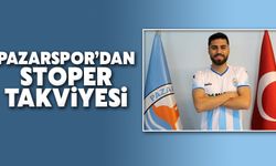 Pazarspor'dan Stoper Takviyesi