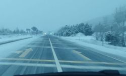 Karabük'te Kar Yağışı Etkili Oldu
