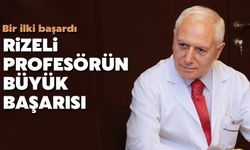 Rizeli Bilim İnsanının Büyük Başarısı