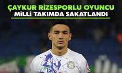 Çaykur Rizespor'lu Alikulov, Milli Takımda Sakatlandı