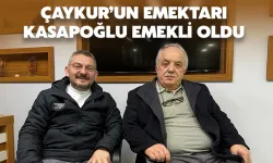 ÇAYKUR’un Emektarı Kasapoğlu, Emekli Oldu