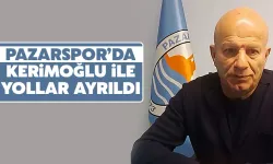 Pazarspor'da Kerimoğlu ile Yollar Ayrıldı