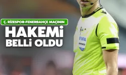Çaykur Rizespor-Fenerbahçe Maçının Hakemi Belli Oldu