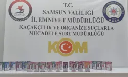 Samsun'da Gümrük Kaçağı Elektronik Sigara Ele Geçirildi