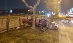 Otomobil Takla Attı: 1 Ölü, 3 Yaralı