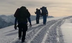 Çağrankaya Yaylasında Kar Yürüyüşü