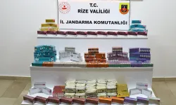 Rize'de Jandarma Ekipleri Kaçak Sigara Tütünü Ele Geçirdi