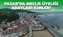 Pazar’da Meclis Üyeliği Adayları Kimler?