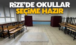 Rize’de Okullar Yerel Seçime Hazır