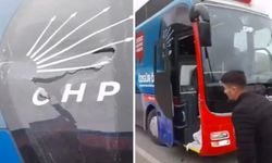 Trabzon'da CHP Otobüsüne Taşlı Saldırı Düzenlendi