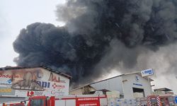 Ankara'da depoda yangın