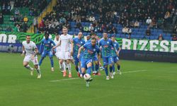 TSL 32. Hafta I Çaykur Rizespor -Antalyaspor 1-0 (İlk Yarı)