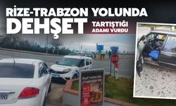 Rize-Trabzon Yolunda Dehşet: 1 Ağır Yaralı