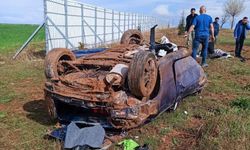 Kontrolden Çıkan Otomobil Takla Attı: 3 Yaralı