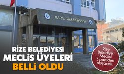 Rize Belediyesi Meclis Üyeleri Belli Oldu