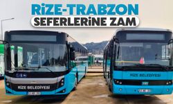 Rize-Trabzon Belediye Otobüslerine Zam Geldi
