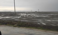 Şiddetli Yağışlar Arazileri Sular Altında Bıraktı
