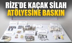 Rize'de Kaçak Silah Atölyesine Baskın