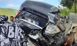 Kontrolden Çıkan Otomobil Şarampole Devrildi: 1 Yaralı