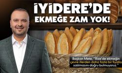 İyidere'de Ekmeğe Zam Yok!