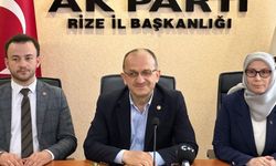 AK Parti Rize İl Başkanı Ayar İstifasını Sundu