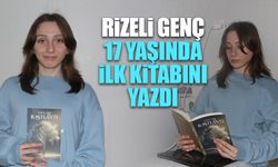 Rizeli Genç 17 Yaşında İlk Kitabını Yazdı