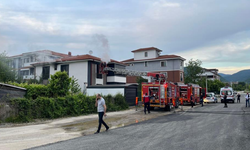 İki Katlı Evde Çıkan Yangın Korkuttu