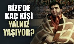 Rize'de Kaç Kişi Yalnız Yaşıyor?