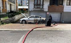 Kaynak Yapılan Otomobil Kül Oldu