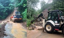 Rize'de Kapanan Köy Yolları Yeniden Ulaşıma Açıldı