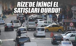 Rize'de İkinci El Araç Satışları Durdu: Galeriler 5 Aydır Satış Yapamıyor!