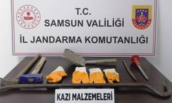 Jandarma Ekipleri Kaçak Kazı Yapan 2 Kişiyi Yakaladı