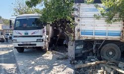 Park Halindeki Kamyonun Freni Boşaldı
