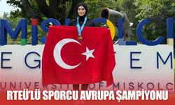 RTEÜ Öğrencisi Özgen, Avrupa Şampiyonu Oldu