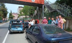 3 Kişinin Yaralandığı Kazanın Görüntüleri Ortaya Çıktı