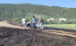 Bolu’da Otluk Arazide Çıkan Yangın Söndürüldü