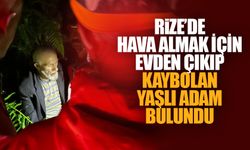 Rize'de Hava Almak İçin Evden Çıkıp, Kaybolan Yaşlı Adam Bulundu