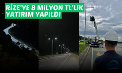 Rize’ye 8 Milyon TL’lik Yatırım