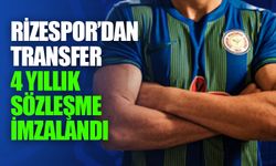 Çaykur Rizespor'dan Transfer: 4 Yıllık Sözleşme İmzalandı