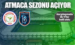 Çaykur Rizespor'un İlk 11'i Açıklandı