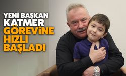 Yeni Başkan Katmer, Görevine Hızlı Başladı