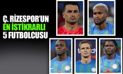 Çaykur Rizespor'da 5 Futbolcu 90 Dakika Sahada Kaldı